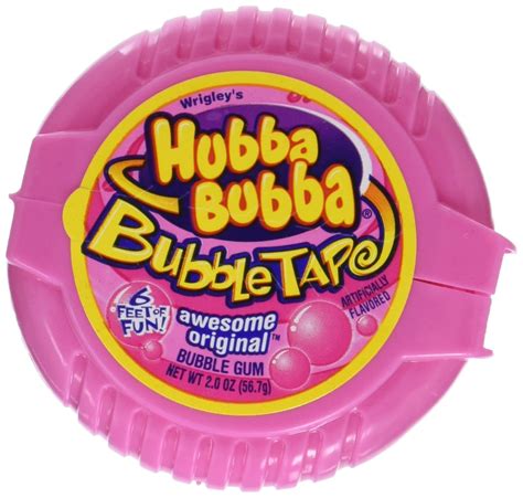 Like most hubba bubba specimens chewed in the past, each cube starts out small and then expands in your mouth, becoming a sticky, stretchy, tacky tangle. Hubba Bubba Gum Awesome Original Bubble Gum Tape, 2 Ounce ...