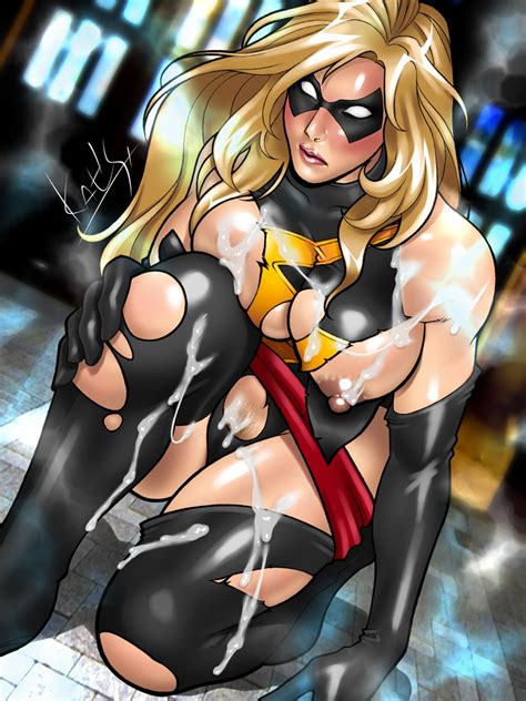 rule 34 1girls avengers carol danvers cum female kat s marvel ms marvel carol danvers solo