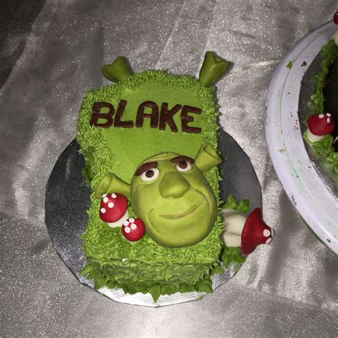 Shrek Smash Cake Cake Cake Smash 1st Birthday