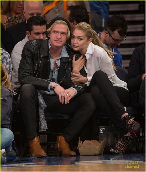 cody simpson shares cute courtside moment with gigi hadid photo 794900 photo gallery just