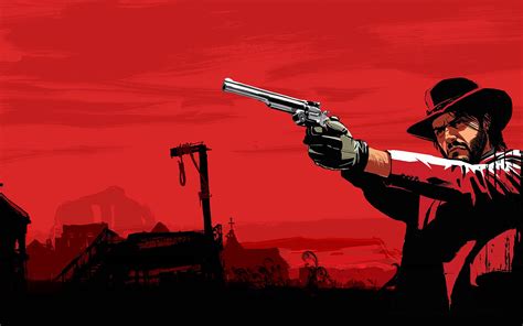 Red Dead Redemption John Marston Art Fondo De Pantalla De Red Dead