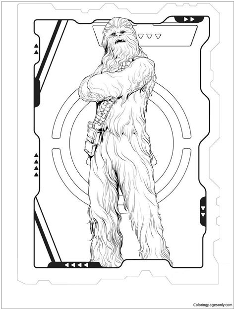 Chewbacca Coloring Pages Printable Coloring Pages