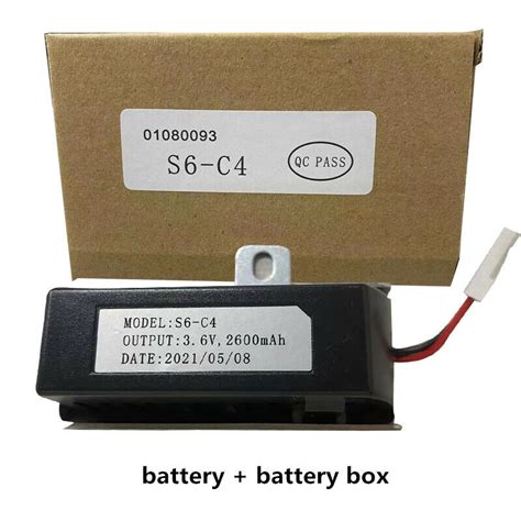 inovance motor absolute encoder battery box s6 c4 ls14500 3 6v 2400mah ebay