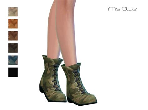 The Sims Resource Military Boots