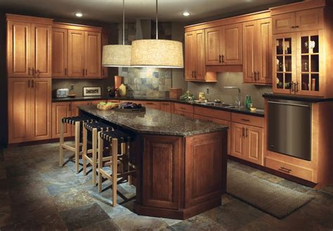 Transitional kitchen cabinets can be more traditional cabinet designs with modern hardware, or a kitchen with modern shaker cabinets as well as a white cabinets also pair well with many popular styles, including farmhouse kitchen designs. Create Furniture Style with Semi-Custom Cabinets