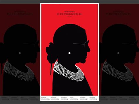 the washington post remembers rbg with stunning art from edel rodriguez and more ad age