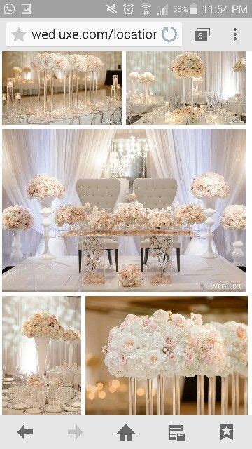 What would a wedding be without fresh flowers? Bride and groom table … | Bride groom table, Sweetheart ...