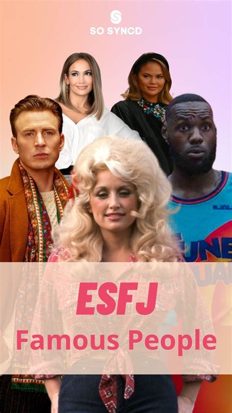 Famous People With The Esfj Personality Type