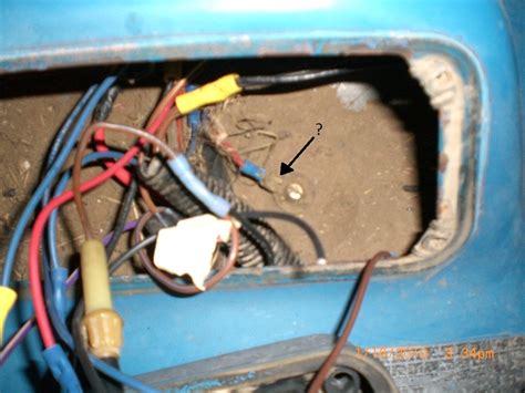 Wiring harness front and rear for tractors w generators for diesel engines only ford 2000 3000 4000. Please identify this wire on 4610 - Yesterday's Tractors