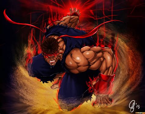 Street Fighter Characters Evil Ryu