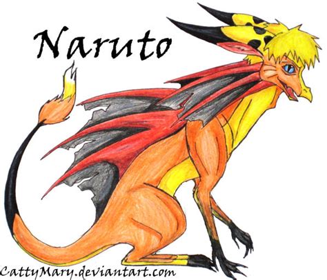 Naruto Dragon By Cattymary On Deviantart