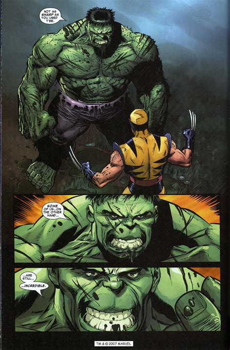 Hulk Vs Wolverines Battles Comic Vine