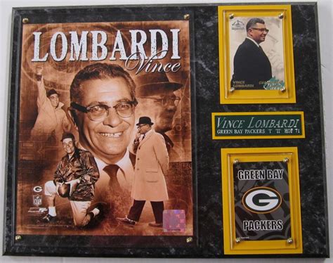 Vince Lombardi Green Bay Packers Framed 8x10 Photo 12x15 Etsy