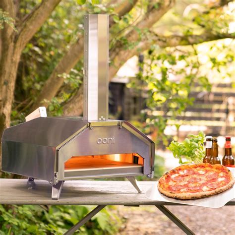 Ooni Pro Portable Outdoor Wood-Fired Pizza Oven Bundle W Gas Burner