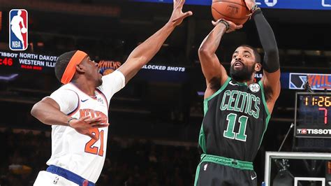 The most exciting nba replay games are avaliable for free at full match tv in hd. Full Game Recap: Celtics vs Knicks | Kyrie Records Double ...