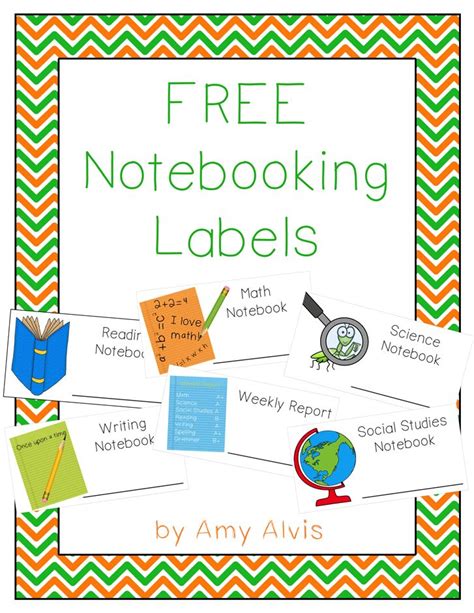 The 25 Best Notebook Labels Ideas On Pinterest Classroom Labels Free