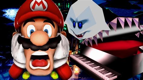 Scary Piano Is Back At It Again Marios Mansion 64 Super Mario 64