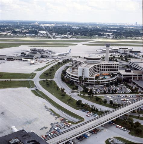 Florida Memory Aerial View Looking East Over The Tampa International
