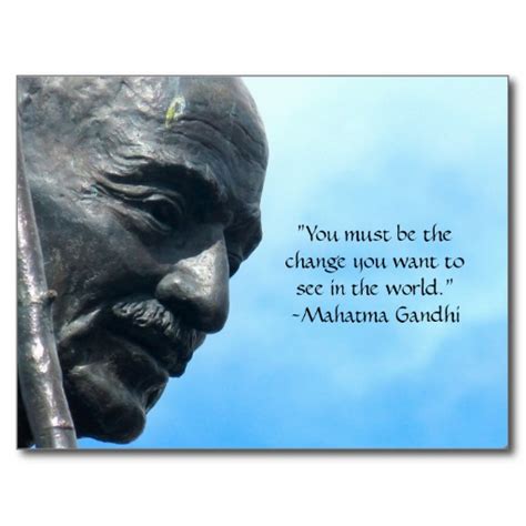 Gandhi Quotes About Change Quotesgram