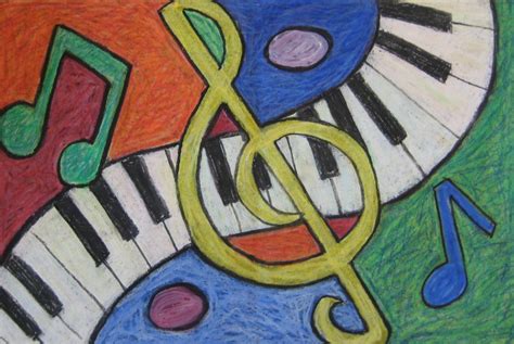 Teachkidsart An Abstract Musical Composition