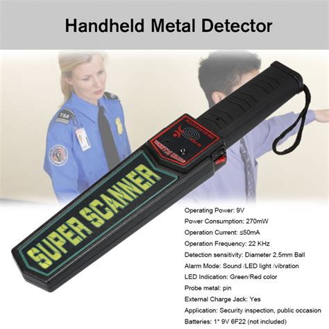Hand Held Metal Detector Super Scanner Md 3003b1 Lankagadgetshome