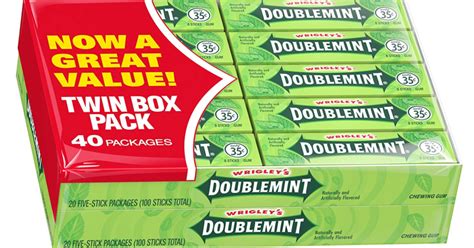 About wohp mars wrigley is the world's leading manufacturer of chewing gum and a supporter of clinical research into the oral health benefits of chewing sugarfree gum. Wrigley's Doublemint Chewing Gum, 100-Sticks - Subscribe ...