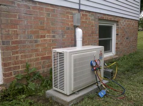 Mitsubishi Ductless Air Conditioning Installation Hvac Ductless