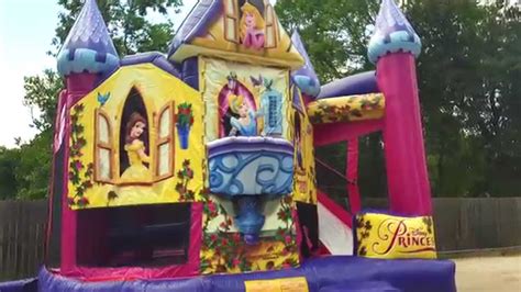 The princess imprints a traitor. 5in1 Princess Bounce House | Sky High Party Rentals - YouTube