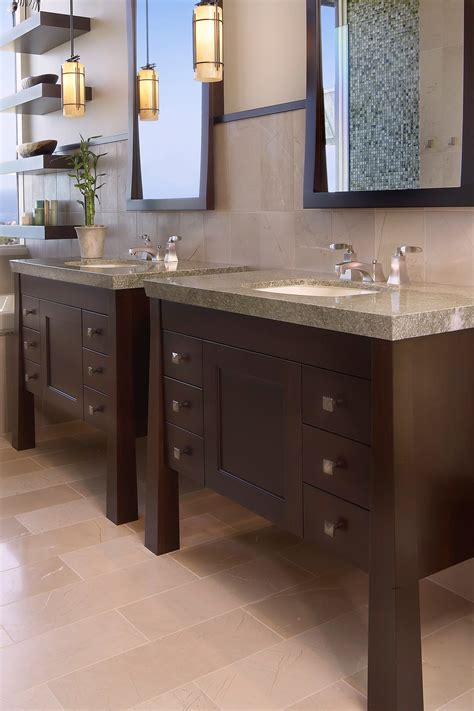 35 + Dark Bathroom Cabinets With White Countertops | Countertopsnews