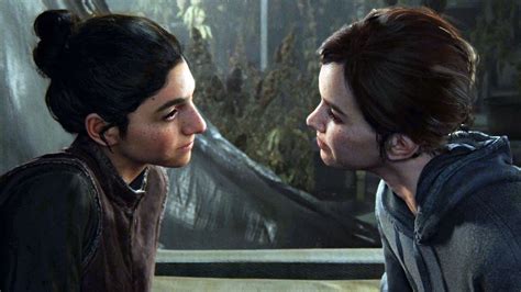 The Last Of Us 2 Ellie And Dina Kiss Scene O´罒`o Youtube