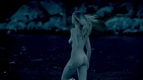 Gaia Weiss Topless Scene From Vikings On Scandalplanet Xhamster