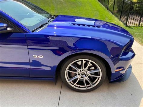 5th Gen Deep Impact Blue 2013 Ford Mustang Gt Premium Sold