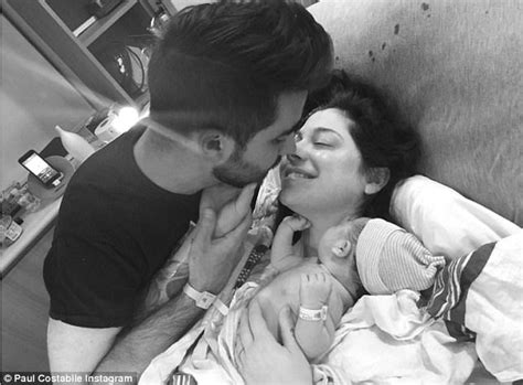 Christina Perri Welcomes Daughter Carmella With Husband Daily Mail Online