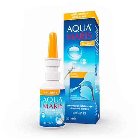 Aqua Maris Allergy Sprej Za Nos 20ml Apoteka Flos