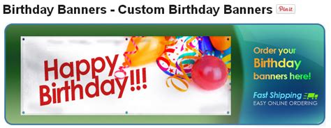 Custom birthday banners for cheap! Banners.com: How to Make Birthday Banners