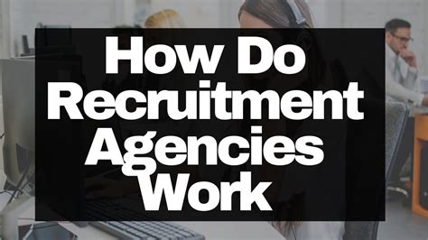 How Do Recruitment Agencies Work Uk Youtube