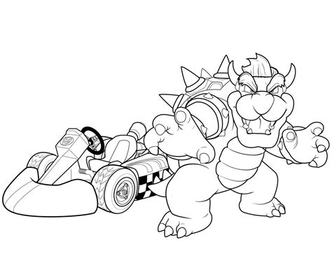 Bowser Coloring Pages - Best Coloring Pages For Kids