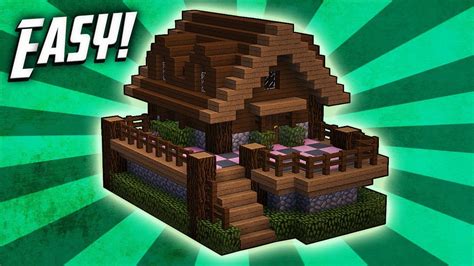 These enable your minecraft log cabin to. Minecraft: How To Build A Survival Starter House Tutorial ...