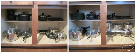 Maybe you're like me, and you do have the space, but not the organization skills for keeping pots and pans tidy. Duo Ventures: Organizing: The Kitchen