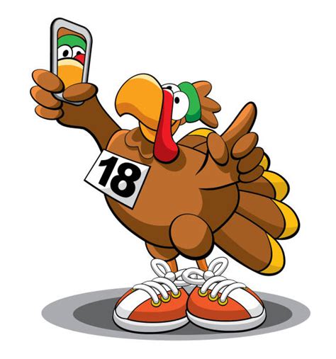Running Turkey Clipart