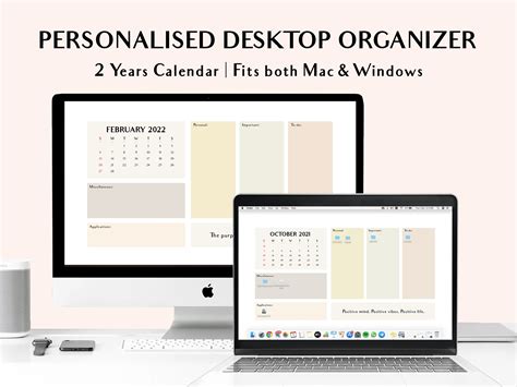 Unduh 57 Desktop Wallpaper Organizer With Calendar 2021 Foto Terbaik