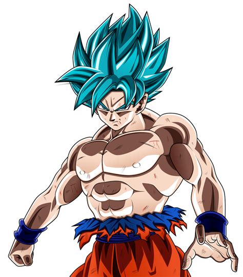 Goku Super Saiyan Blue By Aashananimeart Personajes De Dragon Ball