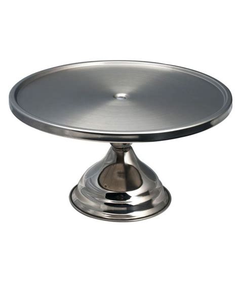 Dynore Stainless Steel Cake Stand 1 Pcs Buy Online At Best Price In
