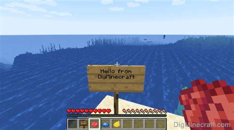 How To Dye A Sign In Minecraft