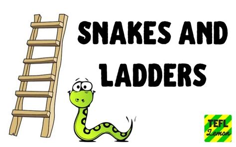 Snakes And Ladders The Perfect Esl Game For Kids — Tefl Lemon Free