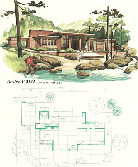Mid Century Modern House Plan A Comprehensive Guide House Plans