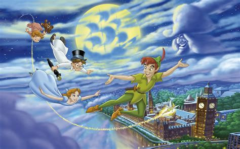 Disney Peter Pan Background