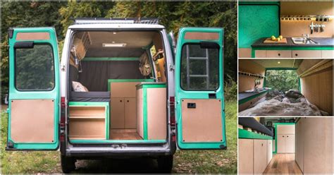 Traveling Photographer Converts Cargo Van Into Tiny House Tiny Houses