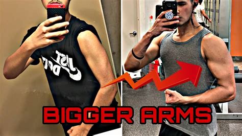 How To Get Bigger Arms 💪 3 Simple Tips To Grow Your Arms Youtube