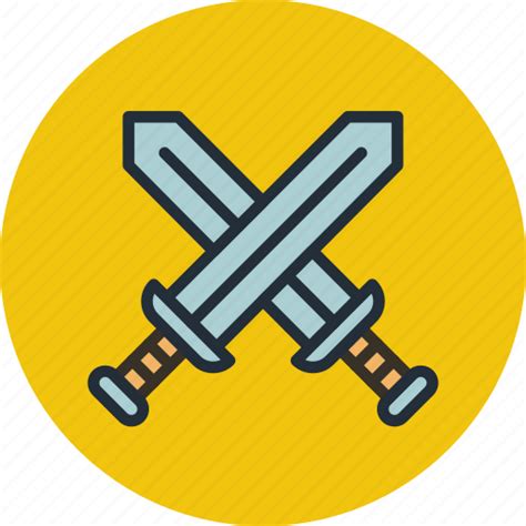 Attack Battle Military Swords Icon